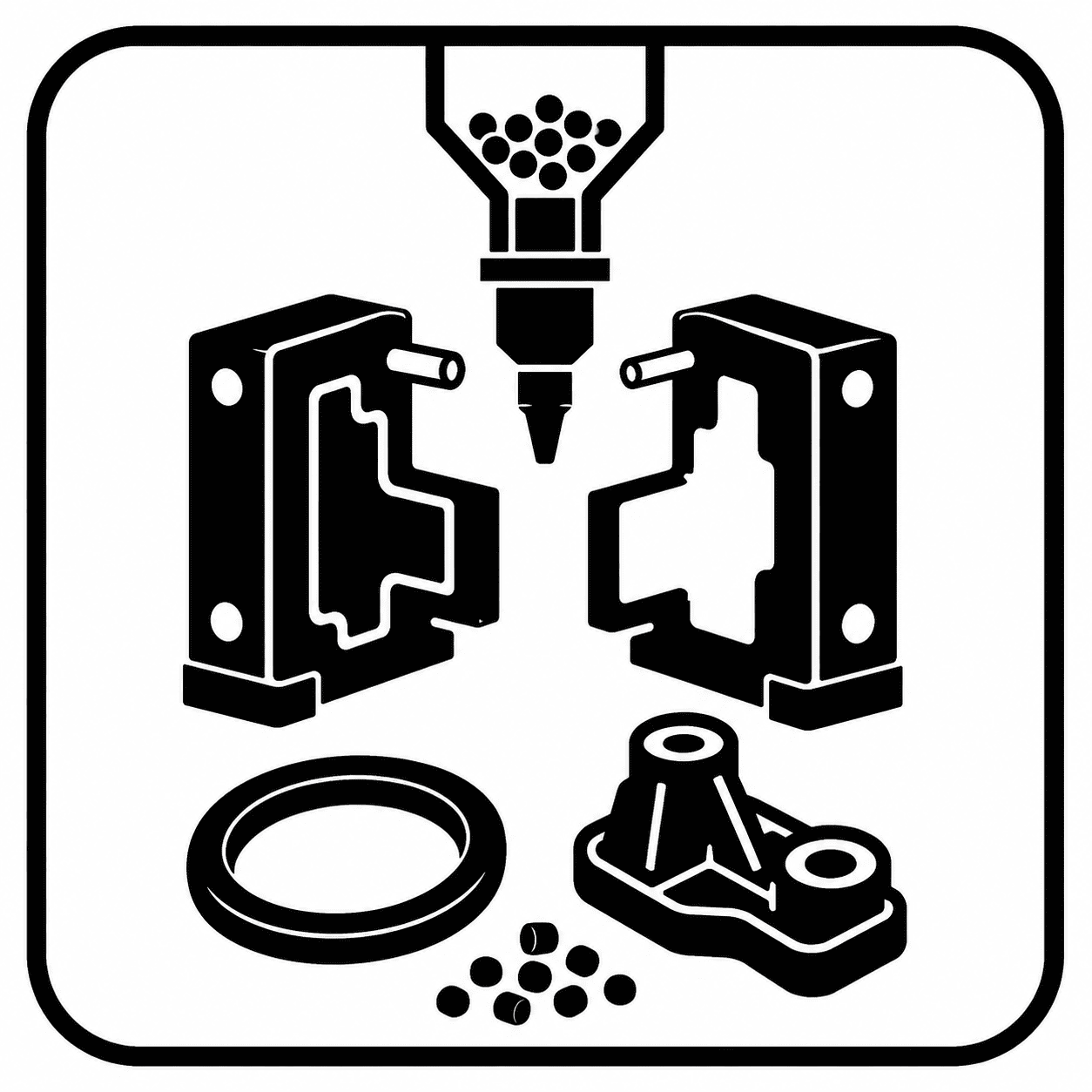 Plastics, Rubber and Custom Molded Components
